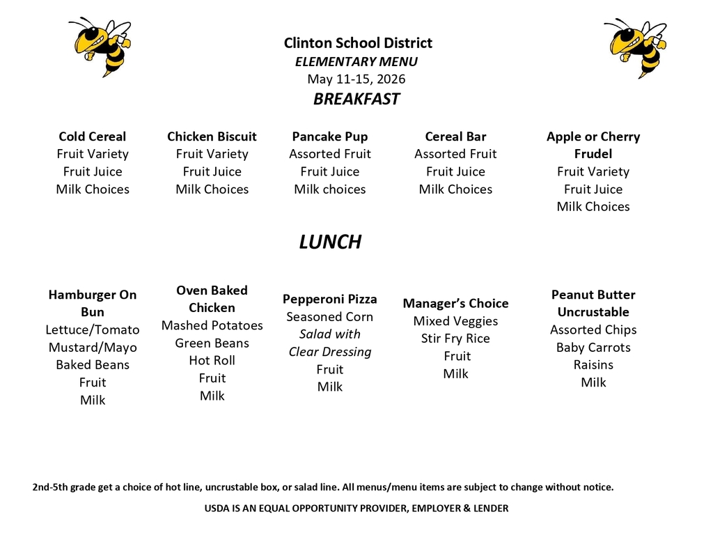 lunch menu