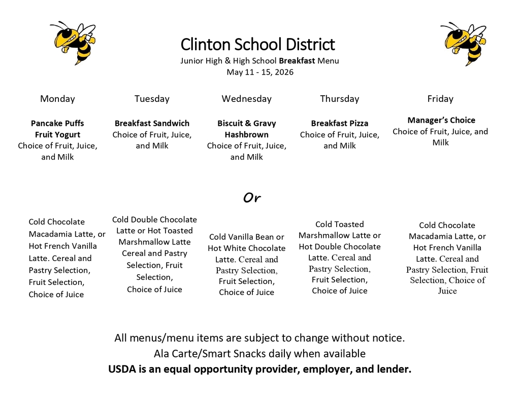 lunch menu