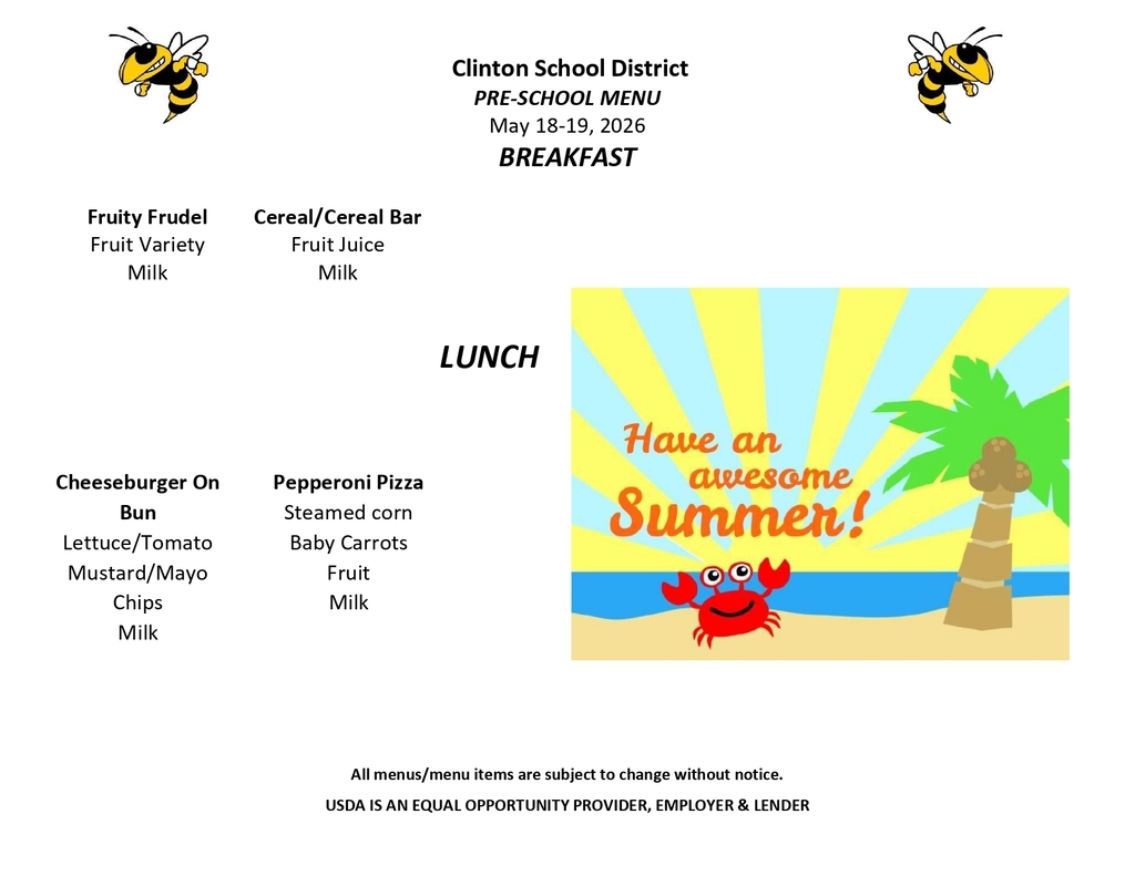 lunch menu