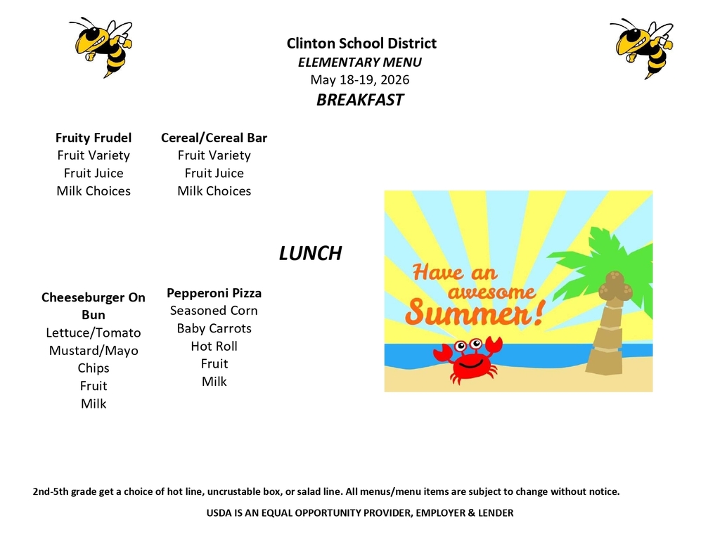 lunch menu