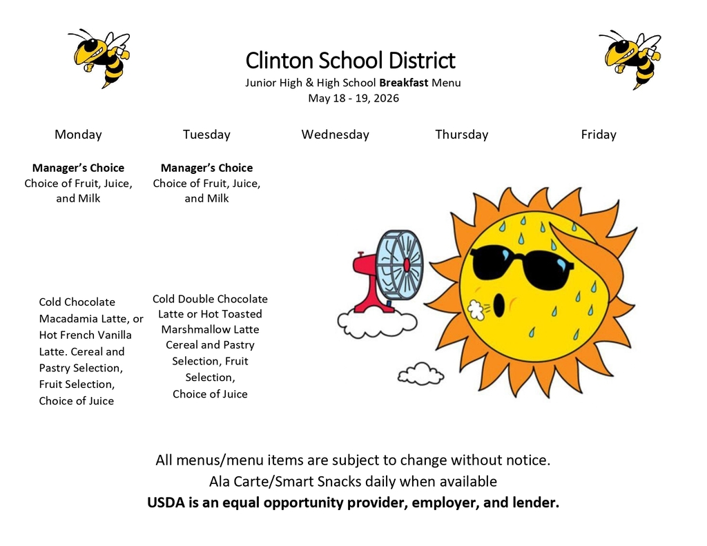 lunch menu