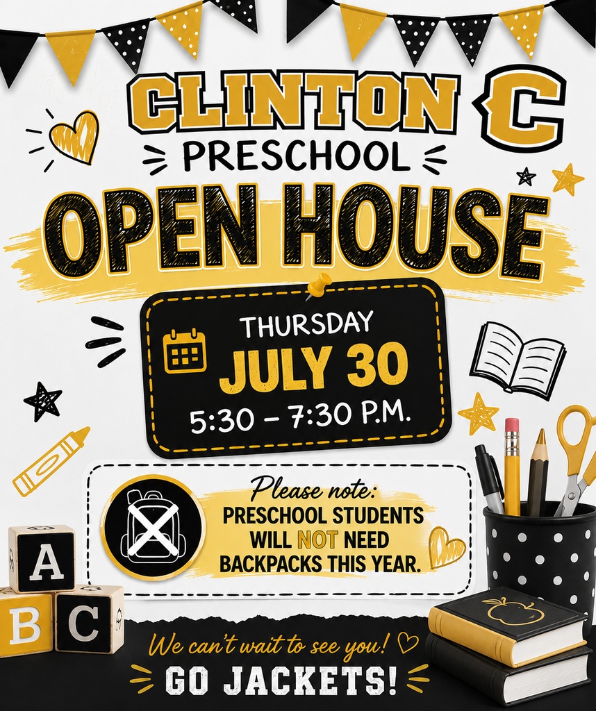 preschool open house graphic