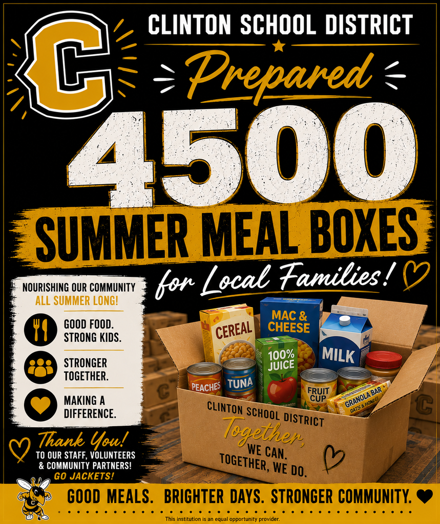prepared 4500 summer meal boxes with food on them