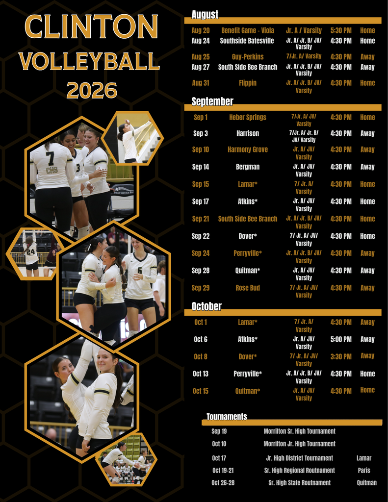 2026 volleyball schedule