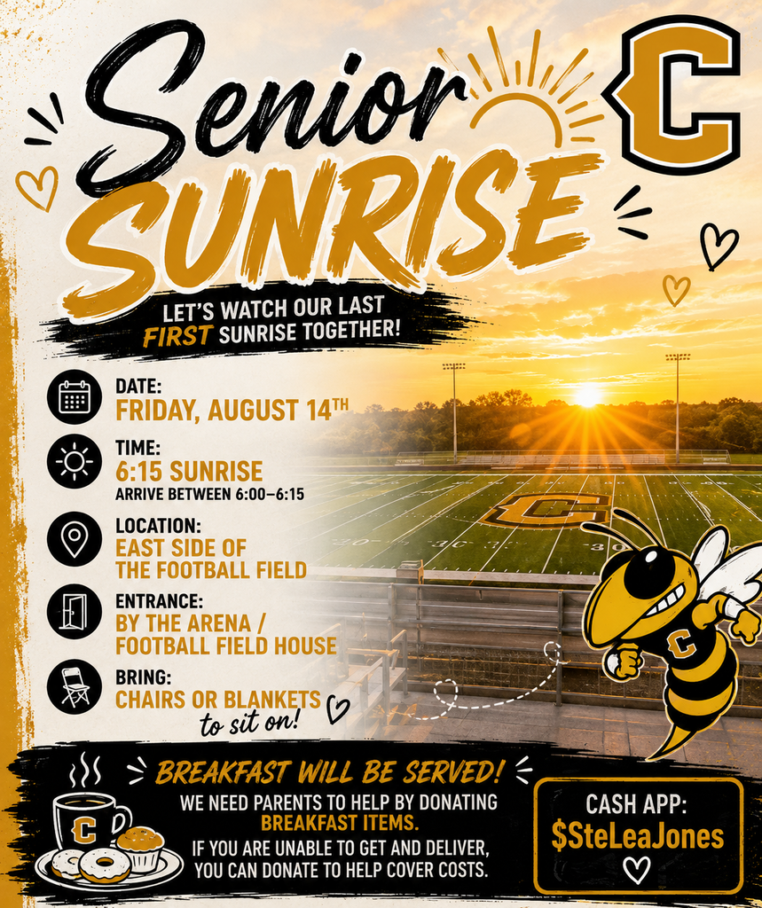 senior sunrise graphic