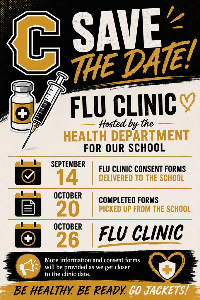 flu clinic save the date