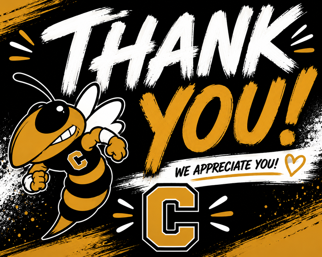 THank you with yellowjacket