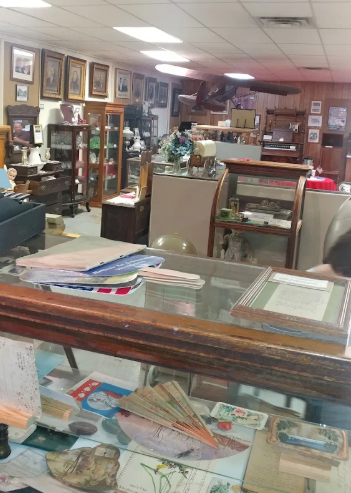 inside of a museum
