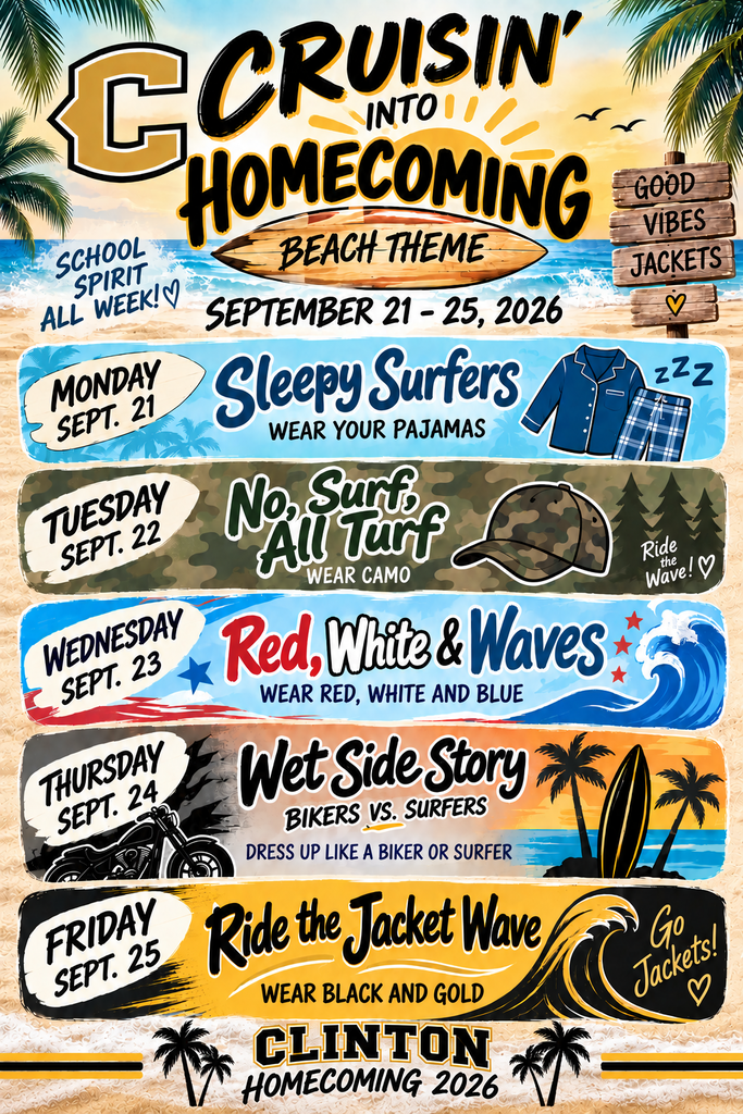 beach themed homecoming dress up days