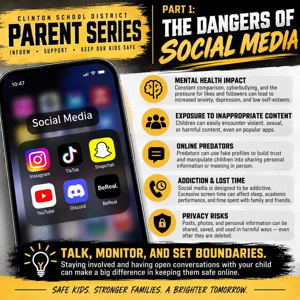 social media safety with a phone