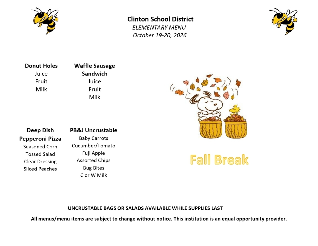 lunch menu