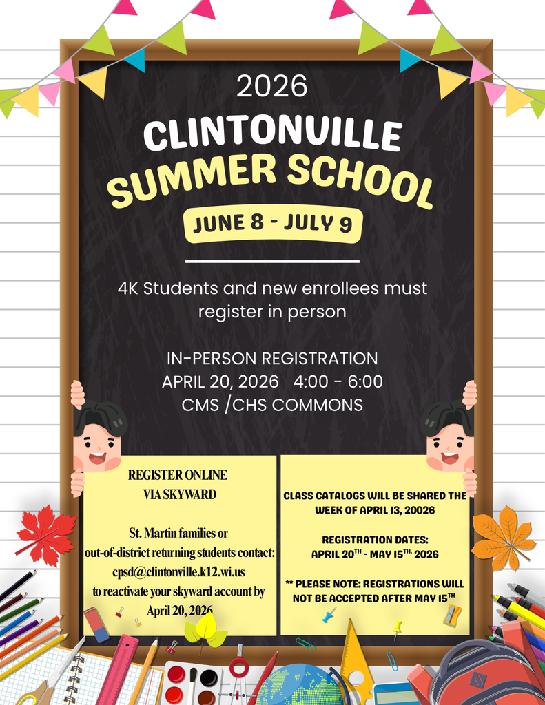 2026 Summer School Flyer
