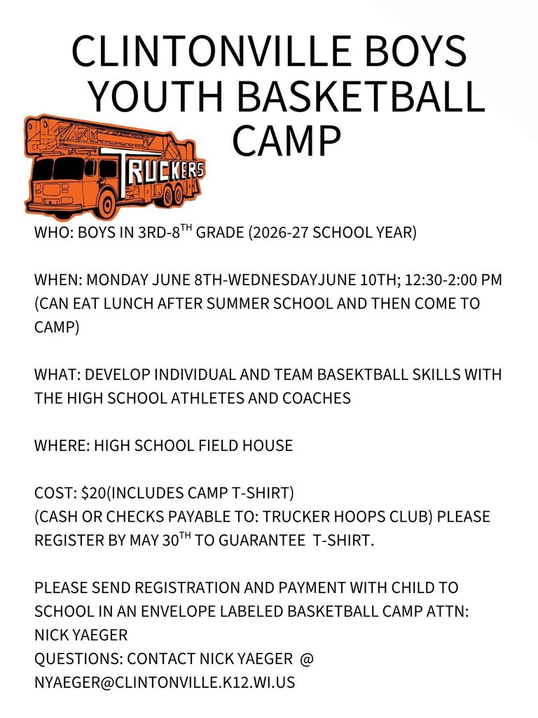 Boys Youth Basketball Camp