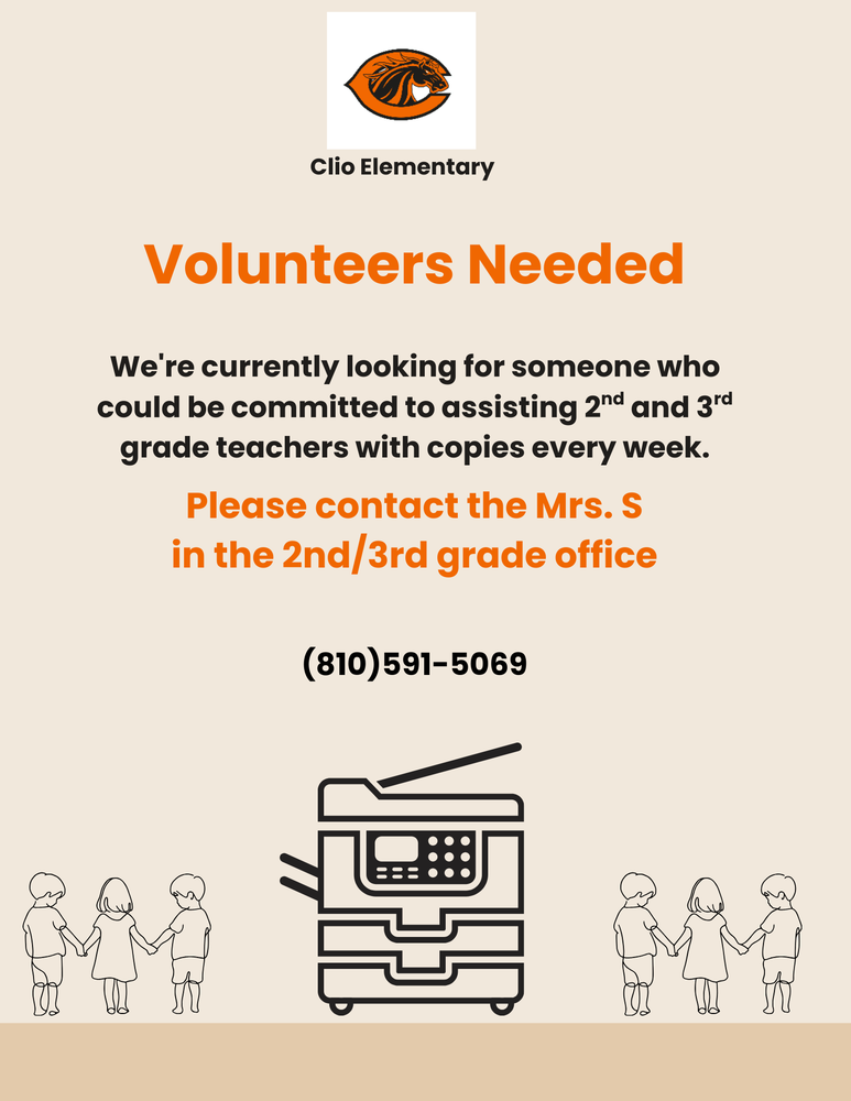 Volunteers needed for CES