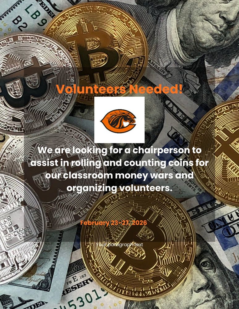 CES Volunteers needed for Penny Wars