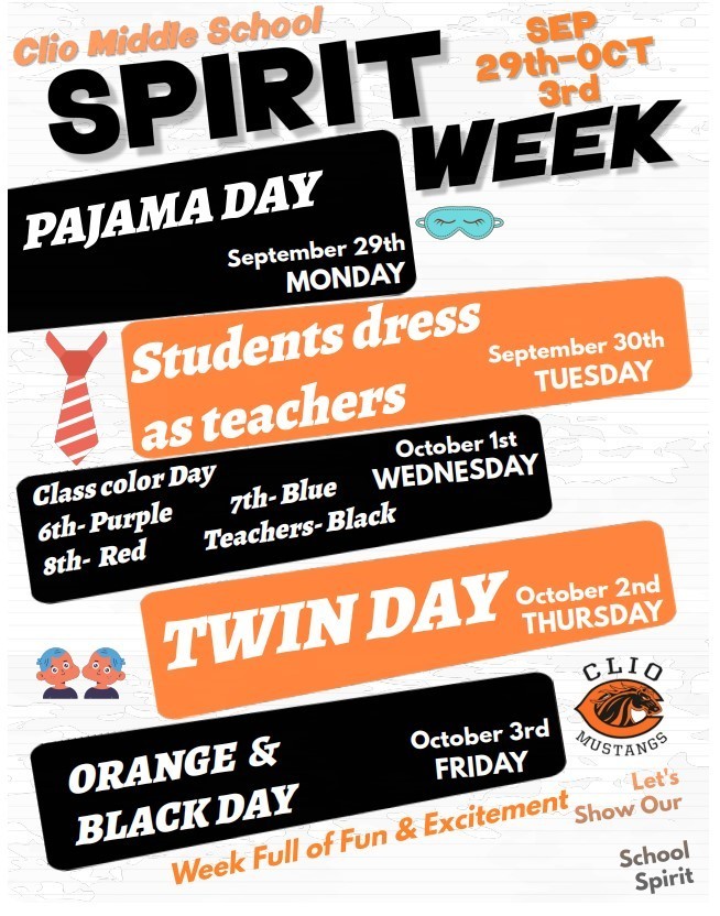 CMS Spirit Week