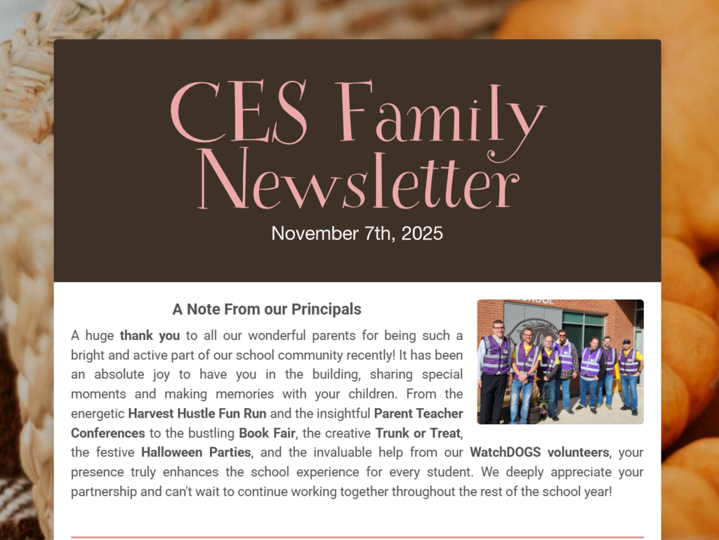 CES Family Newsletter