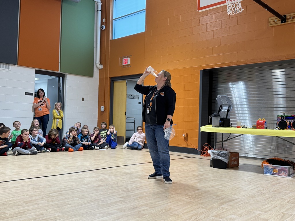 Ms. Way drinks happy meal smoothie