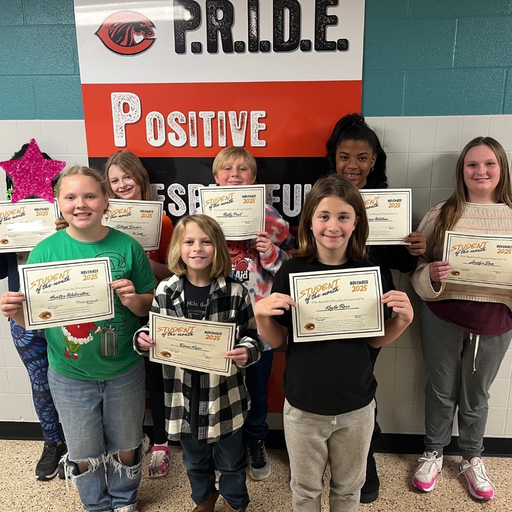 5th Grade Student of the Month