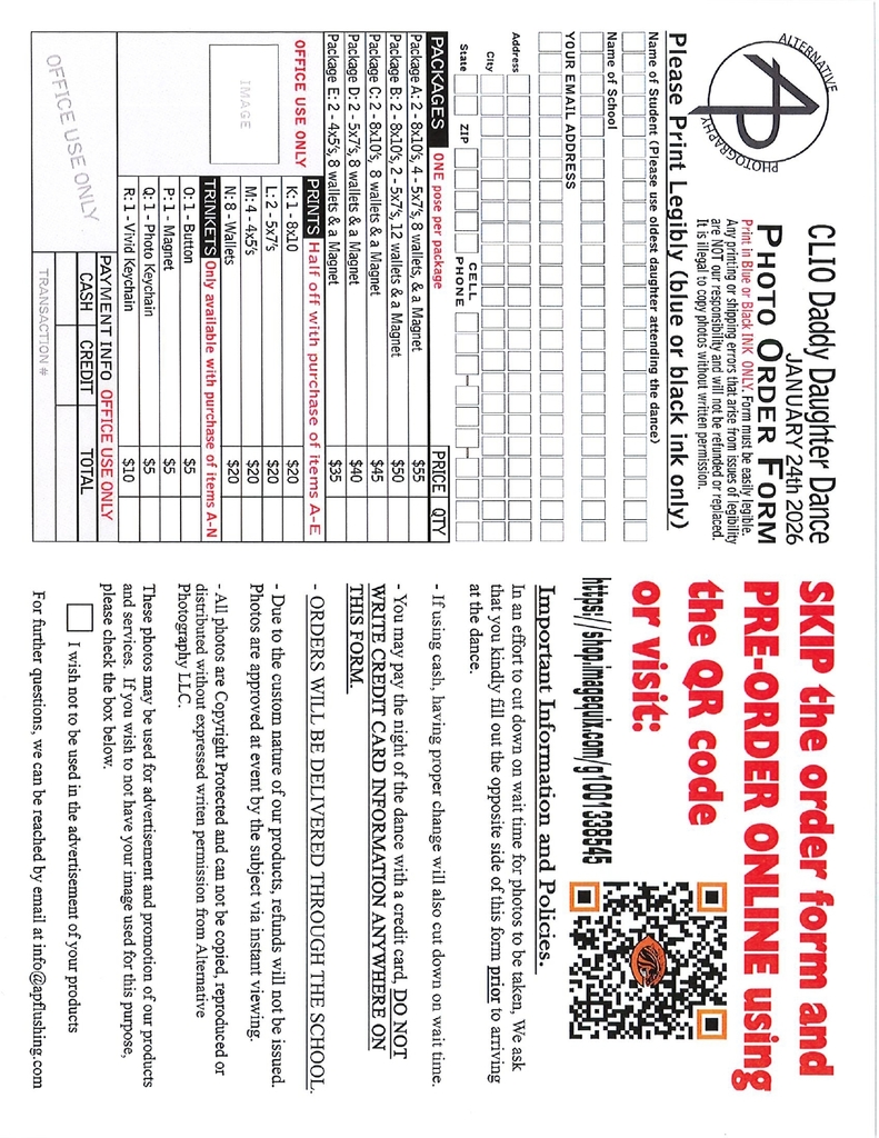 Daddy Daughter Dance Picture Form