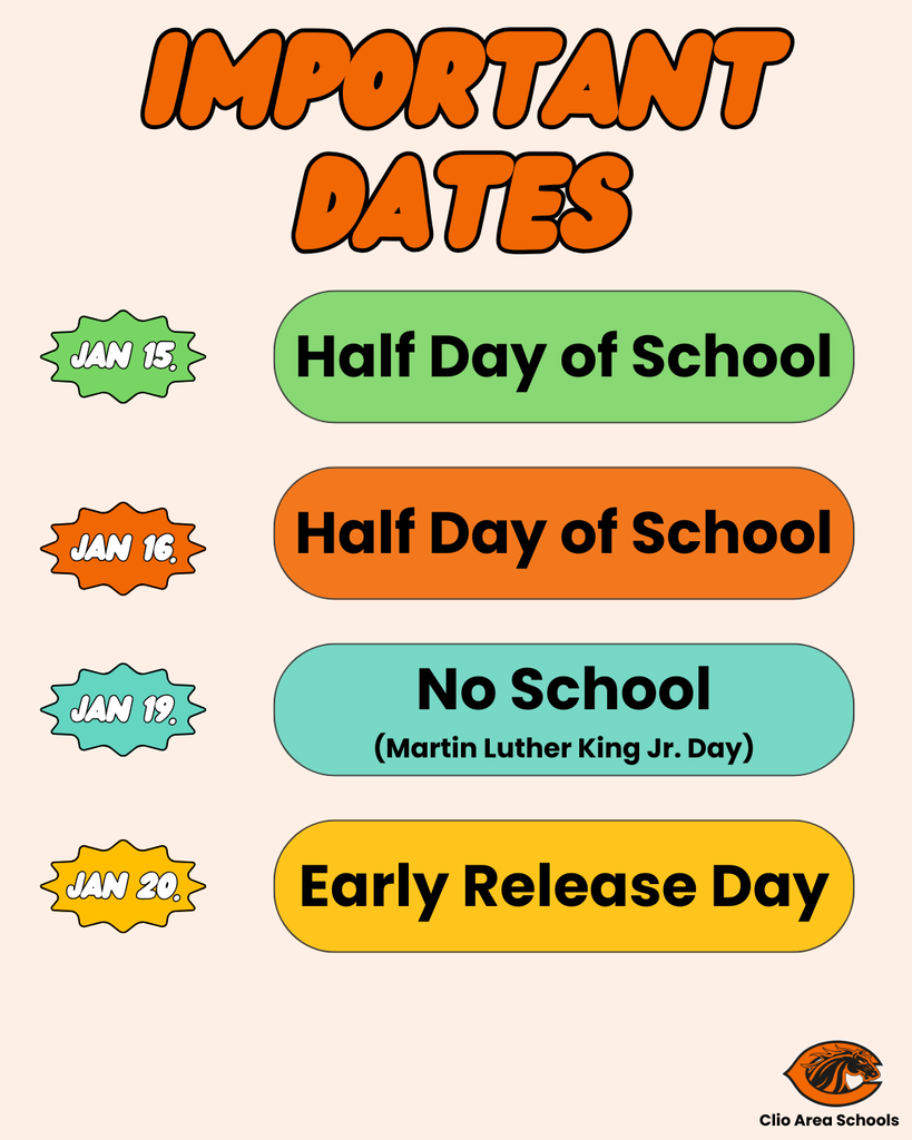 Important Dates