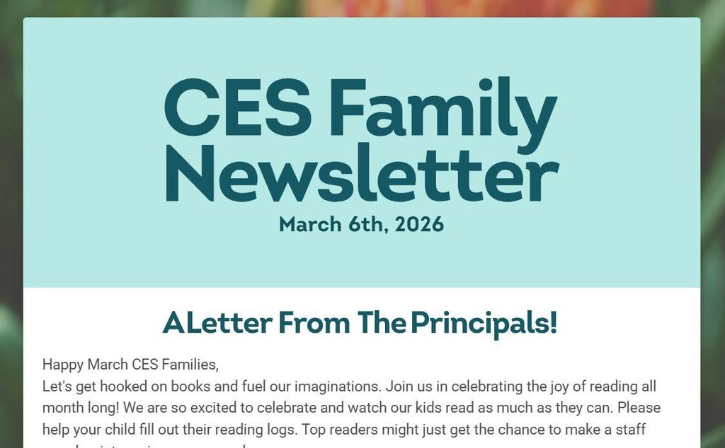 CES Family Newsletter