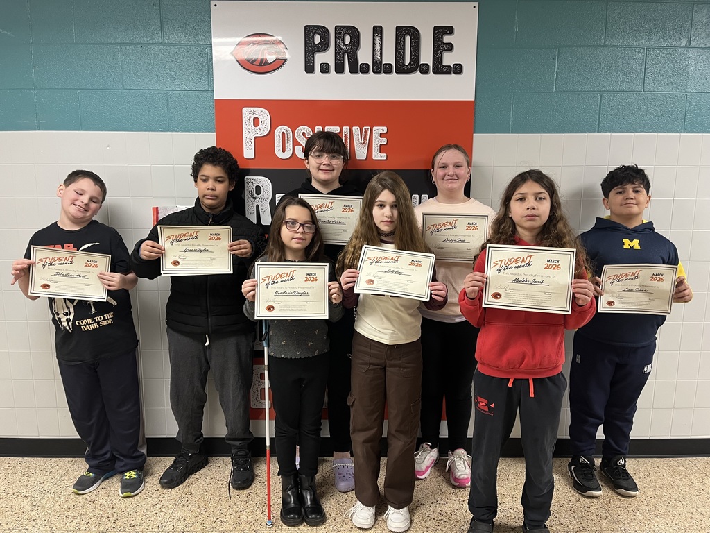 5th Grade Student of the Month