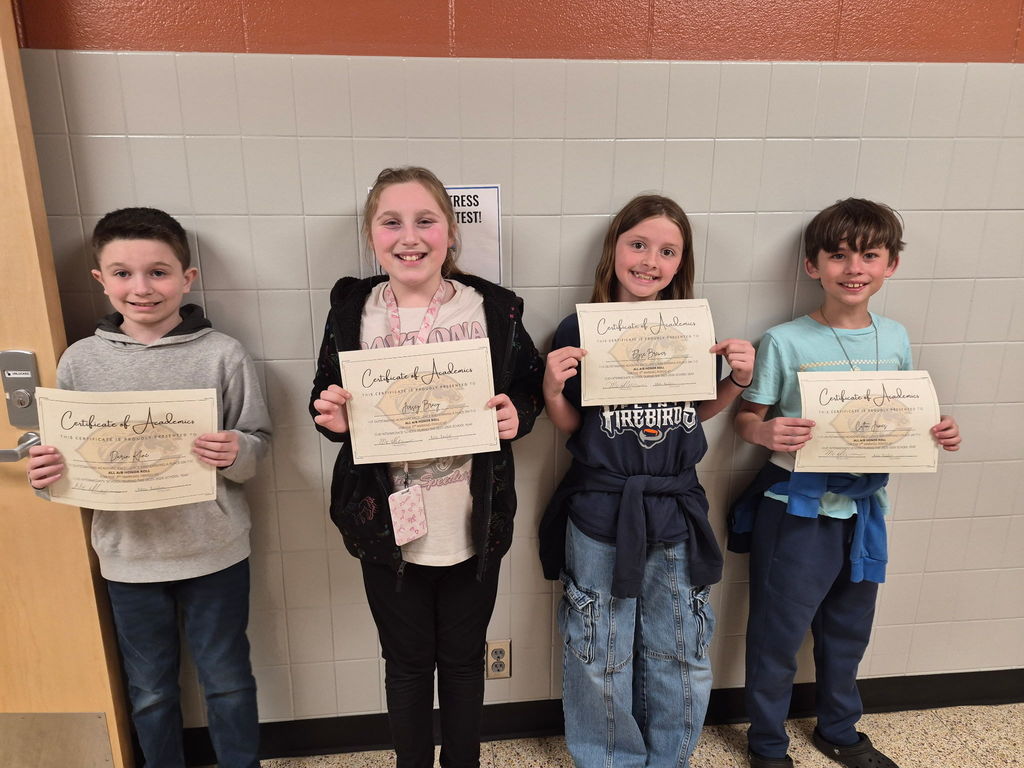 4th Grade All A's and B's