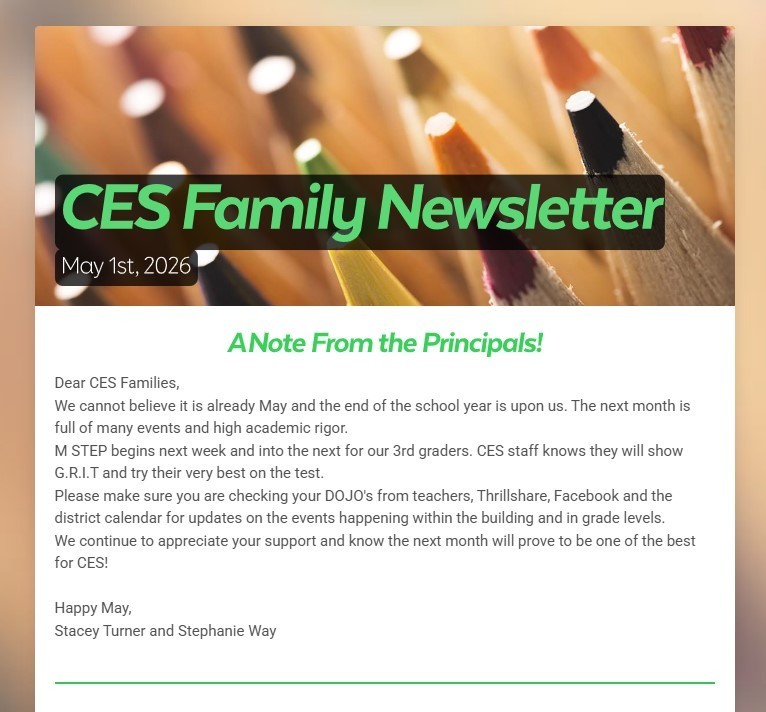 CES Family Newsletter