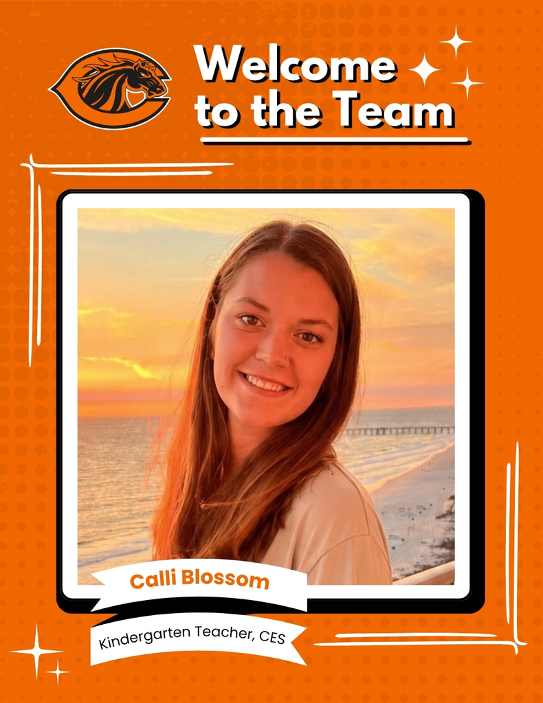 Welcome to the team Calli Blossom Kindergarten Teacher, CES