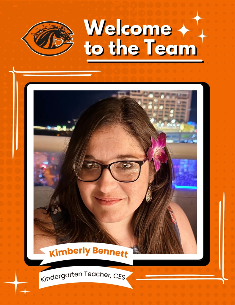 Welcome to the team Kimberly Bennett Kindergarten Teacher CES