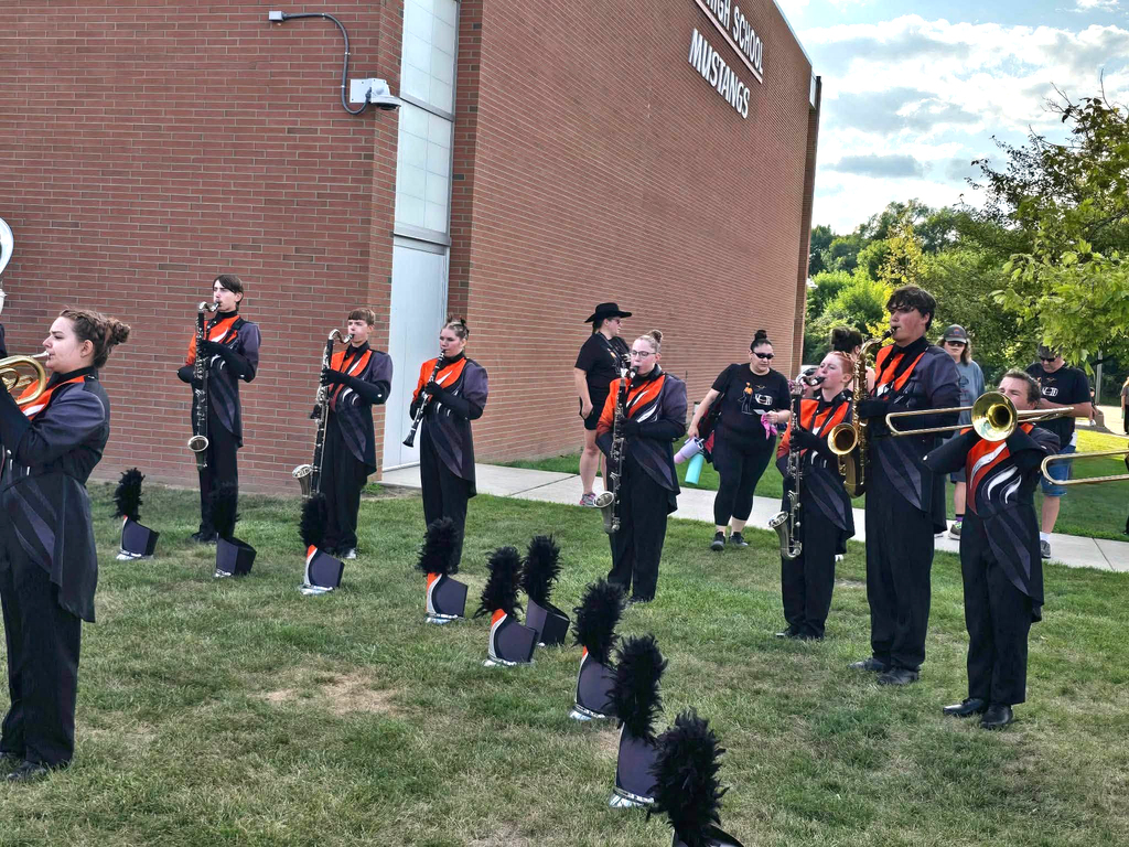 Clio High School Marching Band Photo