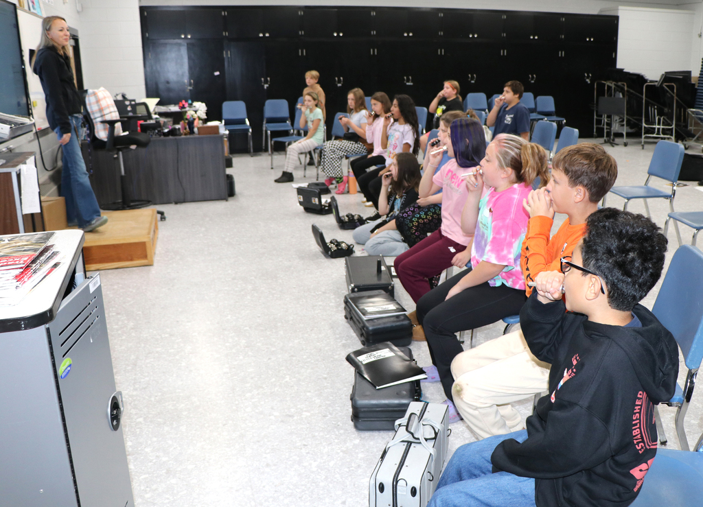 5th Grade Music Class Photo