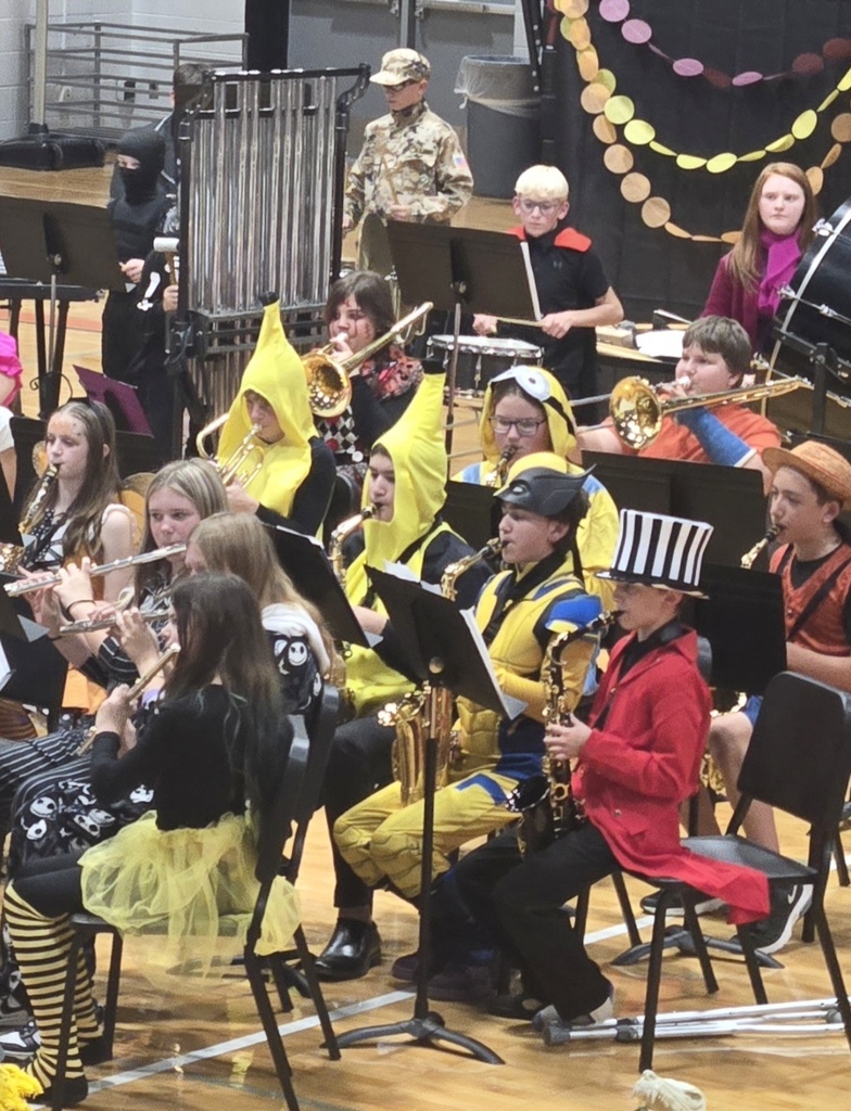 Halloween Band Concert Photo