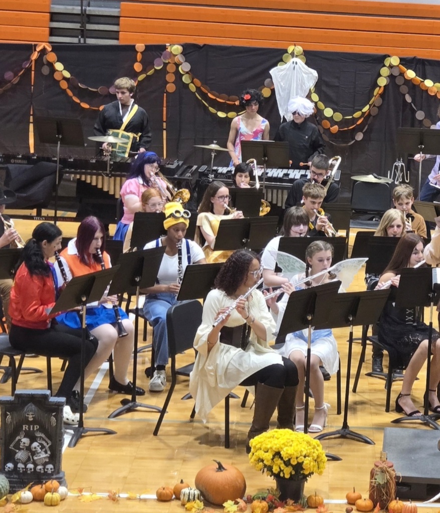 Halloween Band Concert Photo