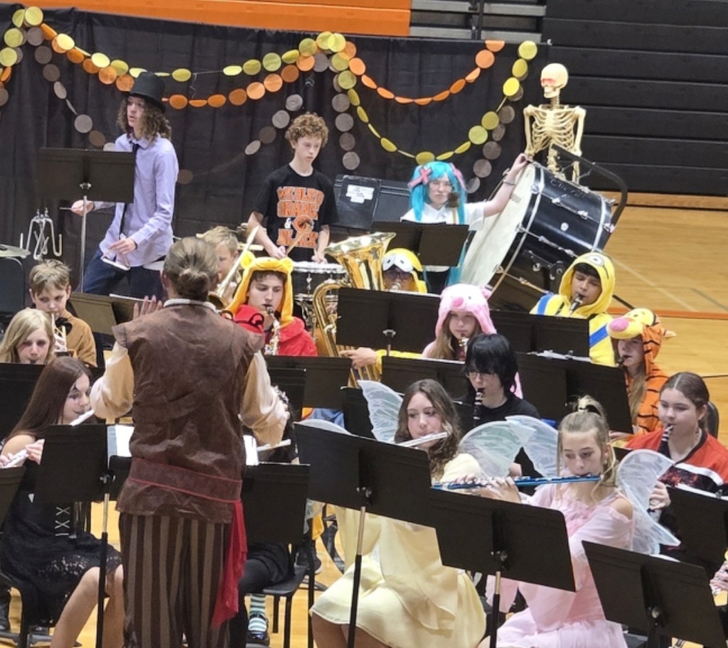 Halloween Band Concert Photo