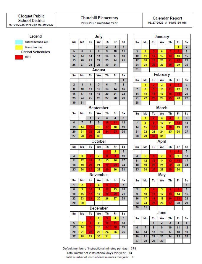 E5 Churchill Calendar 26-27