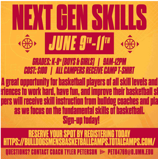 Youth Basketball info