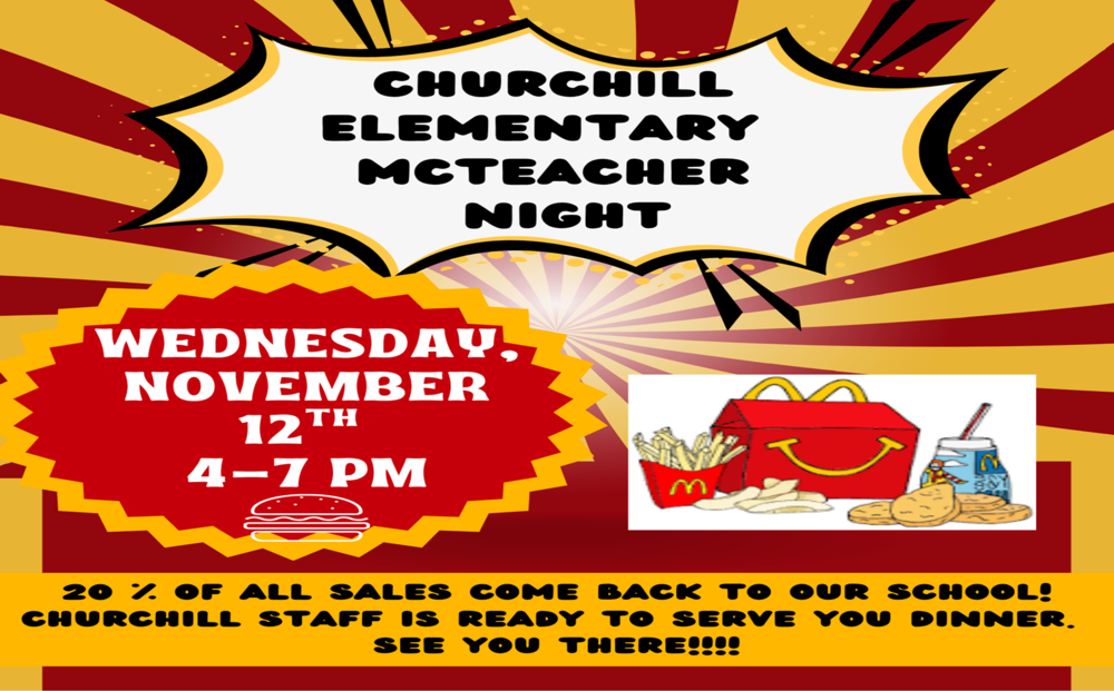 Churchill McTeacher Night