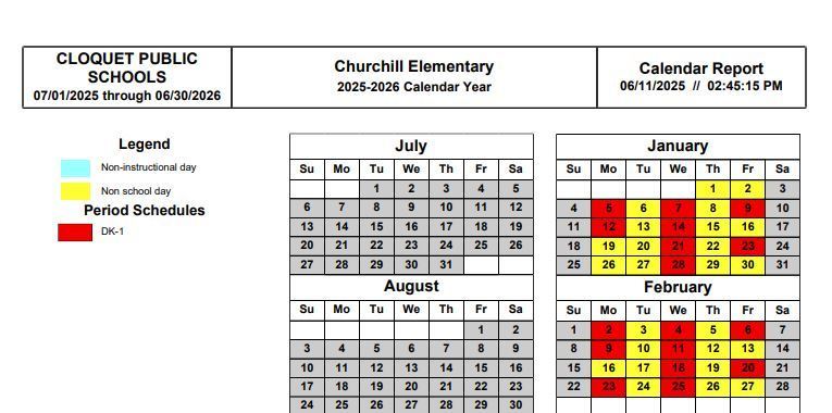 DK1 E5 Calendar 25-26