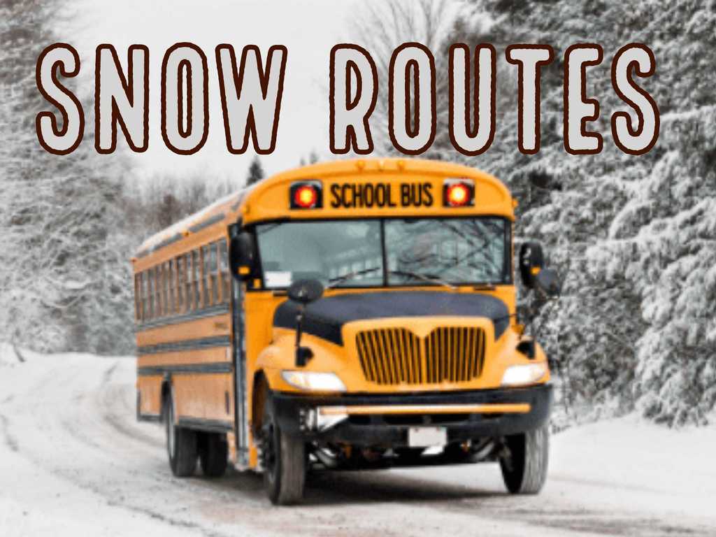 Snow Routes