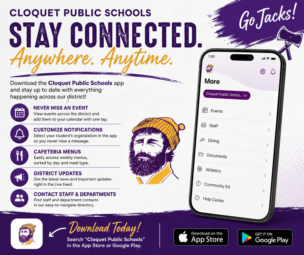STAY CONNECTED!! Download the APP!