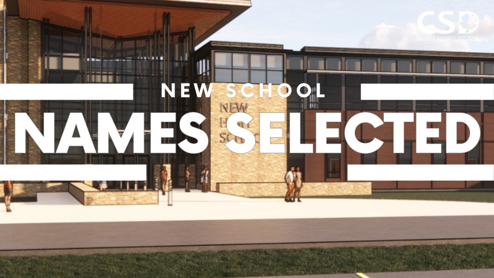 New School Names Graphic