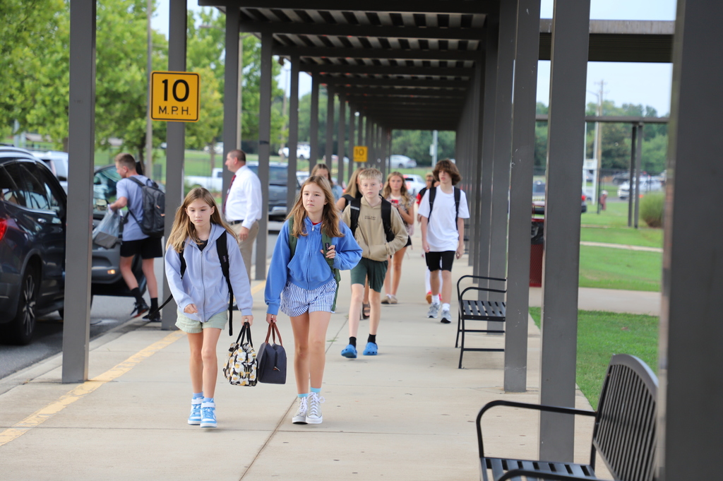 Students Walking