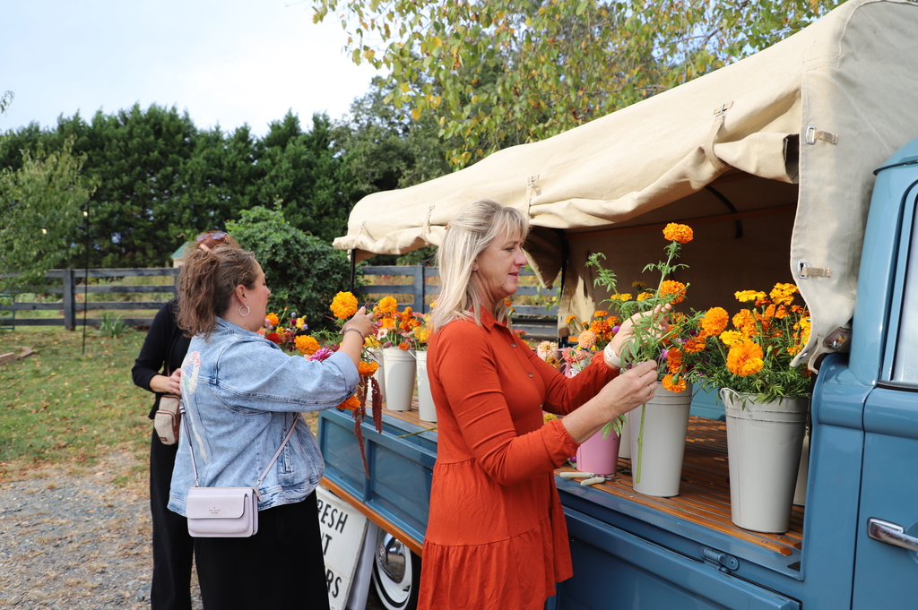 Making bouquets