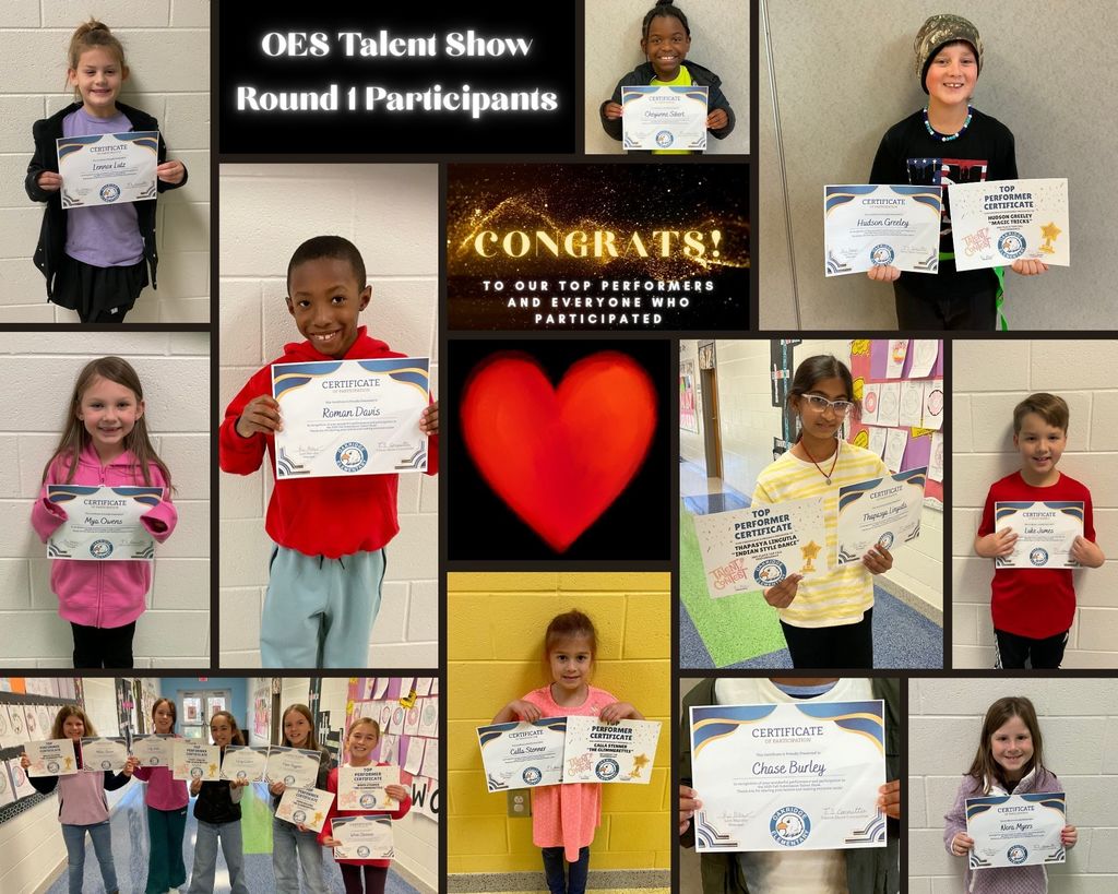 Talent Show Students: Photo Collage
