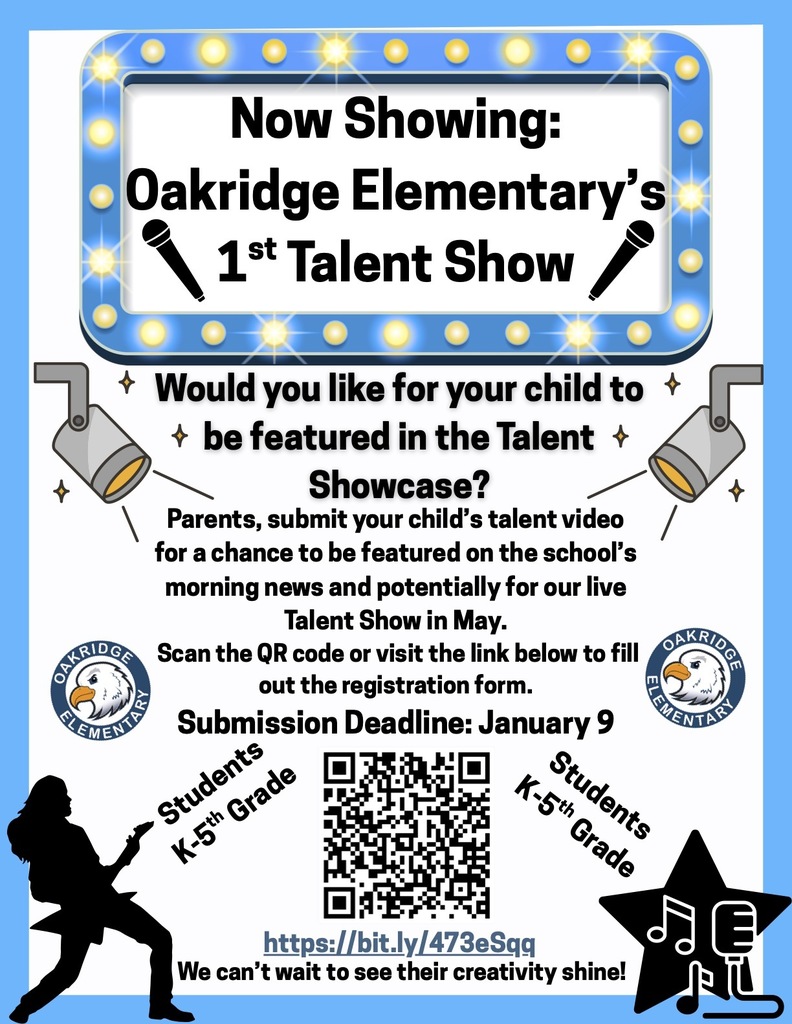 winter talent show flyer