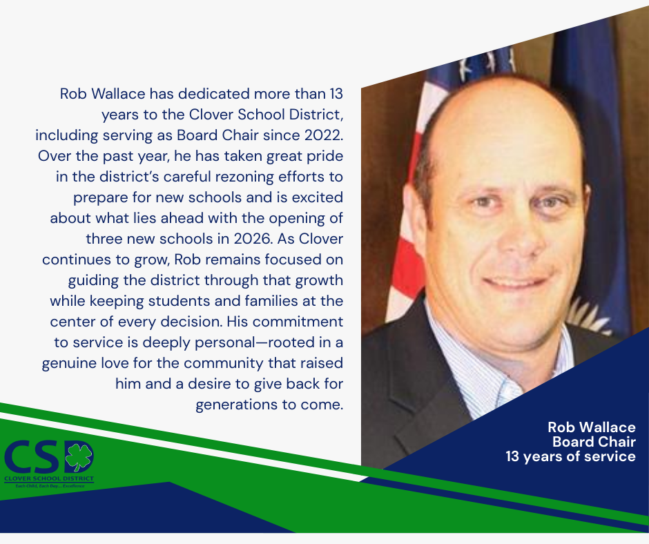 Rob Wallace, School Board Chair