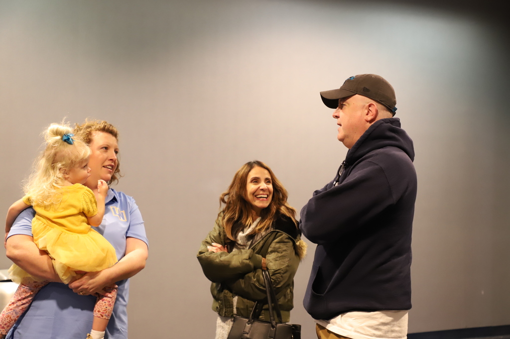 Chatting with parents