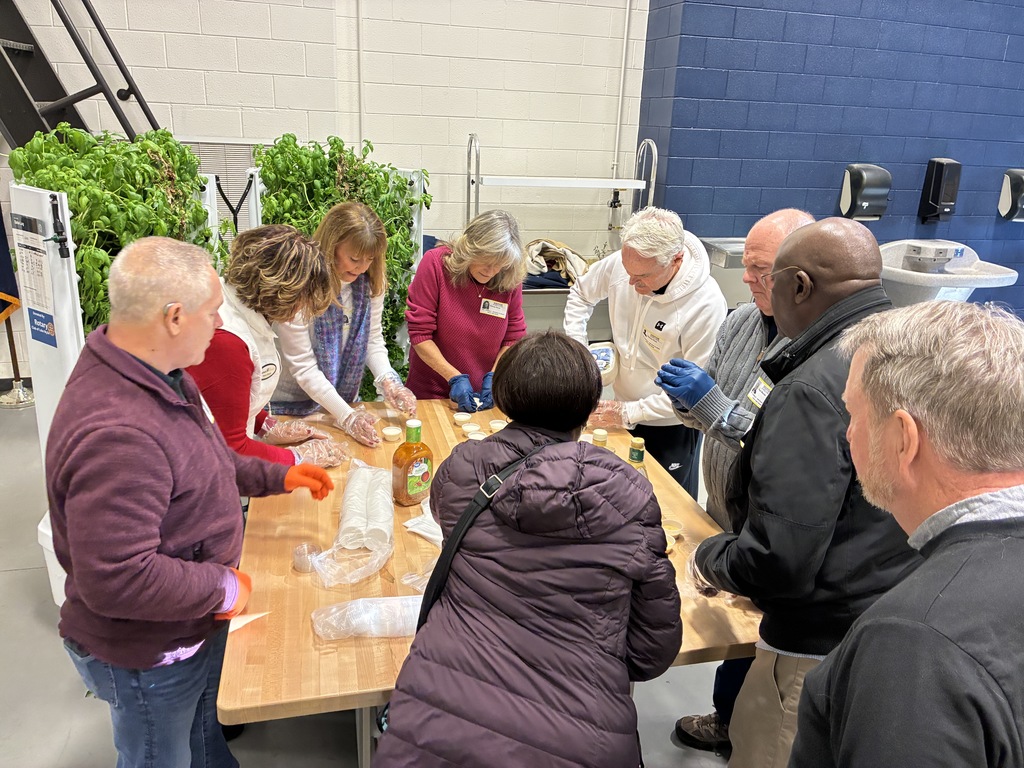preparing salad kits 2